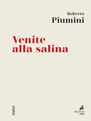 cover image of Venite alla salina
